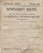 Newmarket Race Card Front - 1932