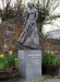 Newmarket remembers Sarah Curran, daughter of John Philpott Curran, Robert Emmet's sweetheart, and subject of Moore's beautiful poem 'She is far from the land', with a statue on Main St. Sarah is buried in the nearby Church of Ireland cemetary  Photo by Sheila Fitzgerald.