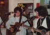 Nyro Busking Outside the Arch Tavern, early 1990s